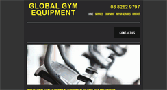 Desktop Screenshot of globalgymequipment.com