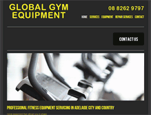Tablet Screenshot of globalgymequipment.com